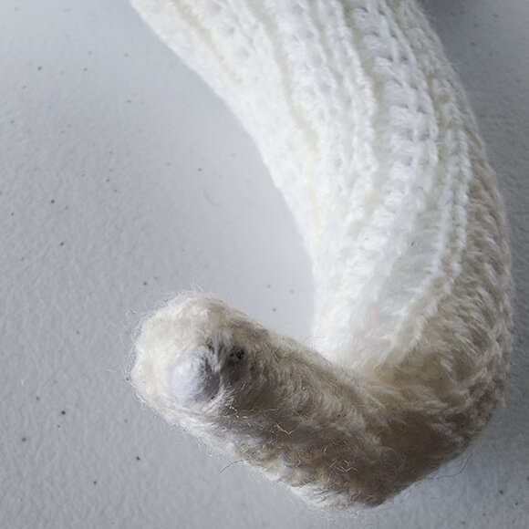 EASTER GNOME in Pink Wearing Bunny Ears and Holding Large Carrot Plush Stuffed - Picture 5 of 6